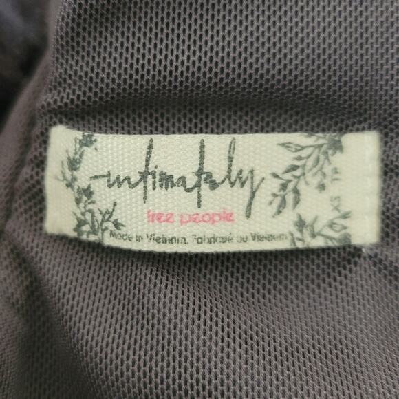 Intimately Free People Blue High Neck Stunning Velvet Tank XS - Picture 3 of 5